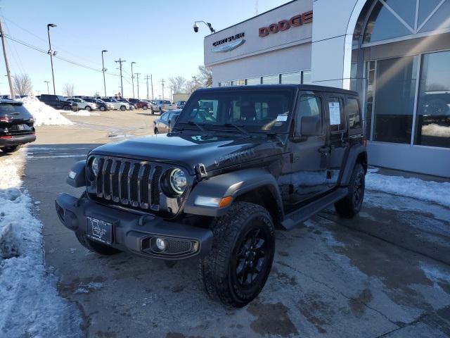 used 2021 Jeep Wrangler car, priced at $27,986