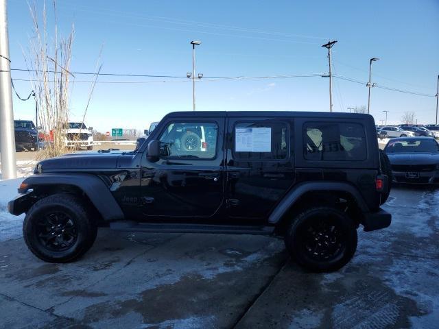 used 2021 Jeep Wrangler car, priced at $27,986