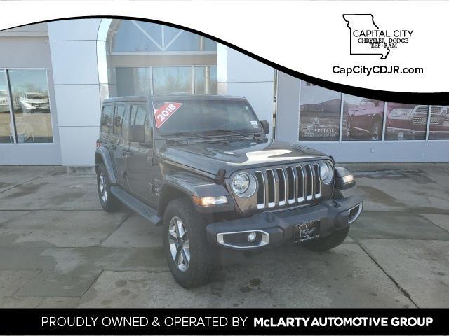 used 2018 Jeep Wrangler Unlimited car, priced at $21,887