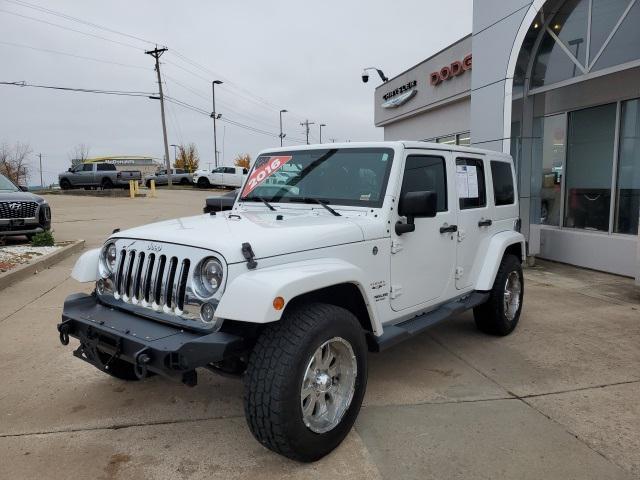 used 2016 Jeep Wrangler Unlimited car, priced at $23,515