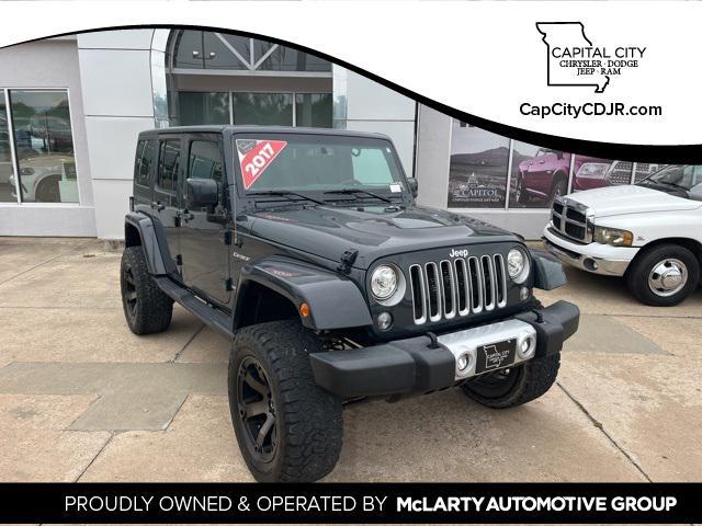 used 2017 Jeep Wrangler Unlimited car, priced at $23,000