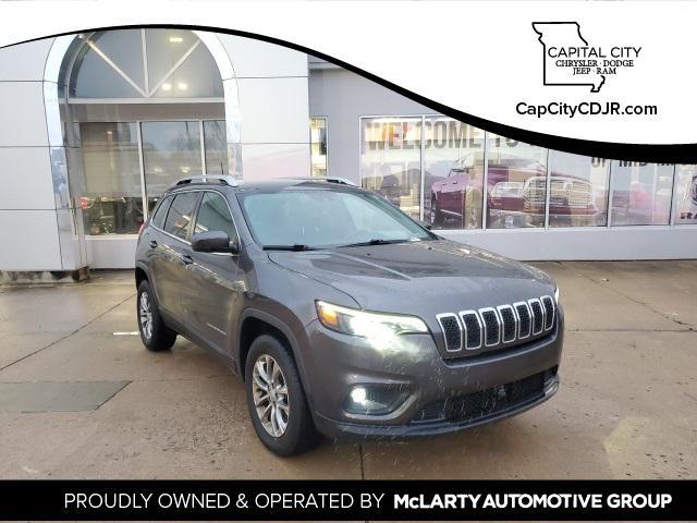 used 2021 Jeep Cherokee car, priced at $22,000