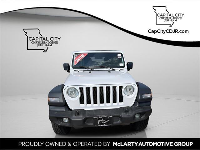 used 2018 Jeep Wrangler Unlimited car, priced at $20,583