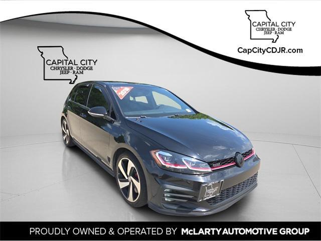 used 2018 Volkswagen Golf GTI car, priced at $16,627