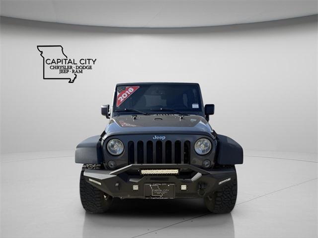 used 2016 Jeep Wrangler Unlimited car, priced at $18,116