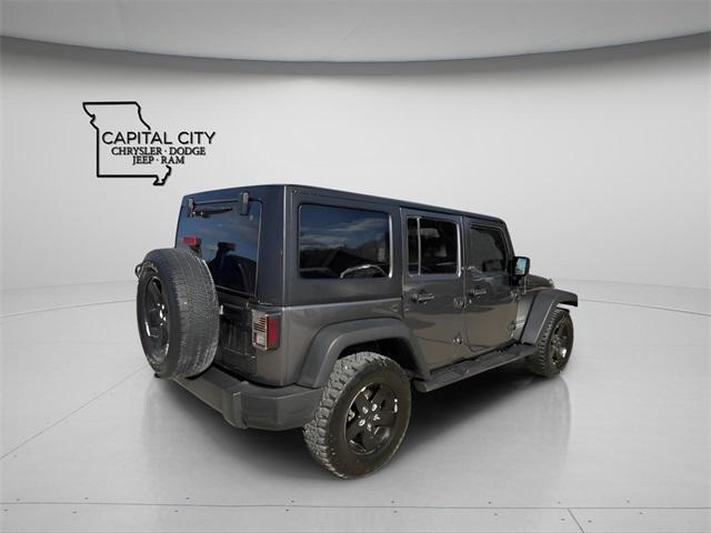 used 2016 Jeep Wrangler Unlimited car, priced at $18,116