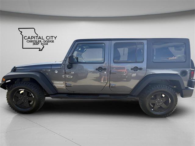 used 2016 Jeep Wrangler Unlimited car, priced at $18,116