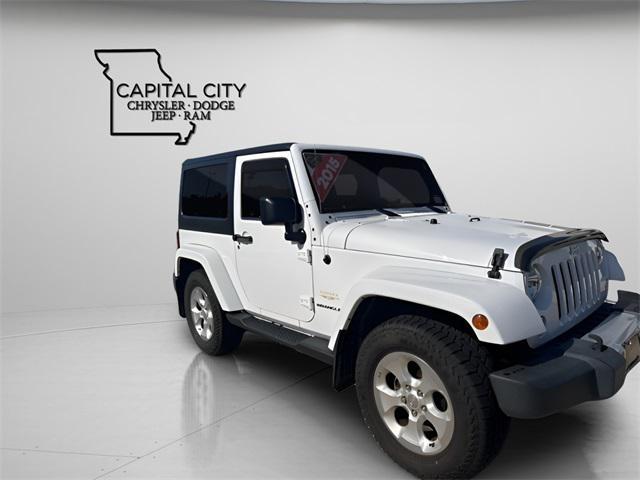 used 2015 Jeep Wrangler car, priced at $17,492