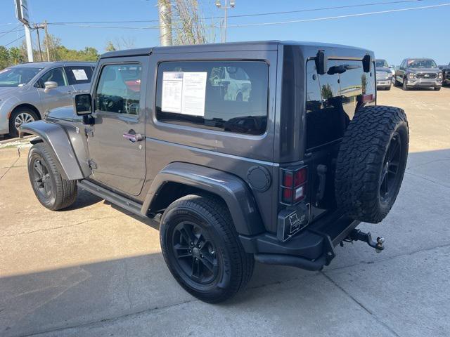 used 2017 Jeep Wrangler car, priced at $20,000