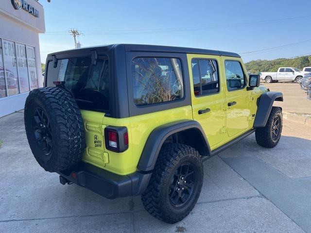 used 2024 Jeep Wrangler car, priced at $39,999