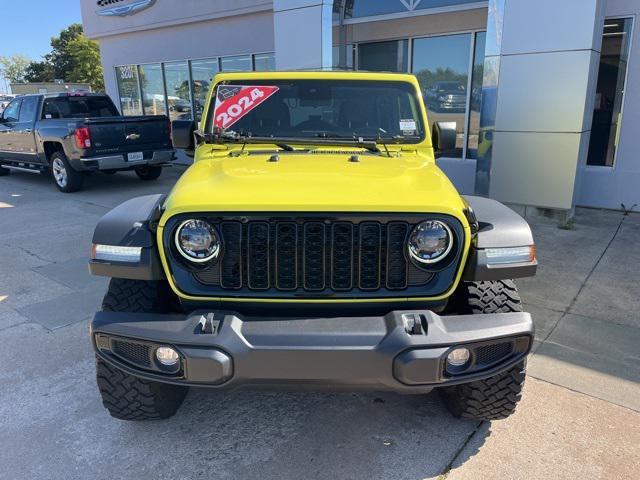 used 2024 Jeep Wrangler car, priced at $39,999