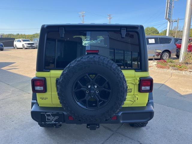 used 2024 Jeep Wrangler car, priced at $39,999