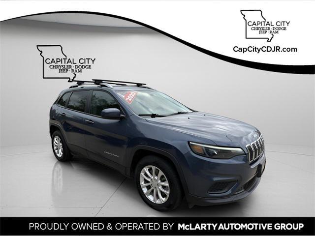 used 2020 Jeep Cherokee car, priced at $15,800
