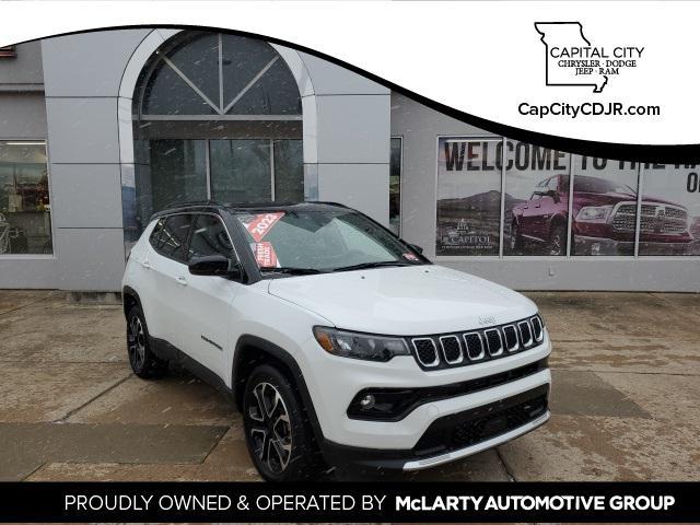 used 2023 Jeep Compass car, priced at $27,140