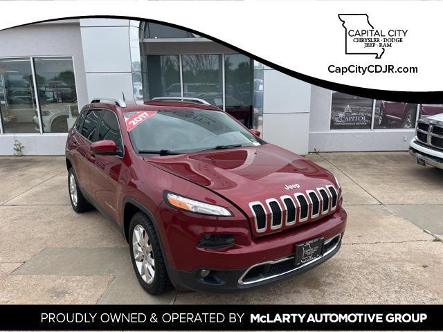 used 2017 Jeep Cherokee car, priced at $11,400