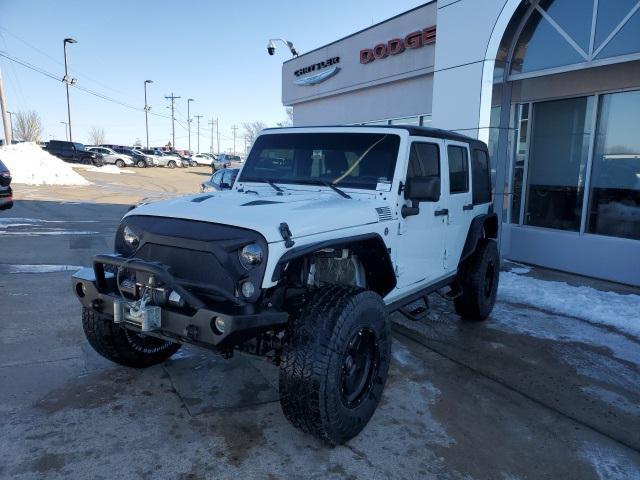 used 2018 Jeep Wrangler JK Unlimited car, priced at $20,235