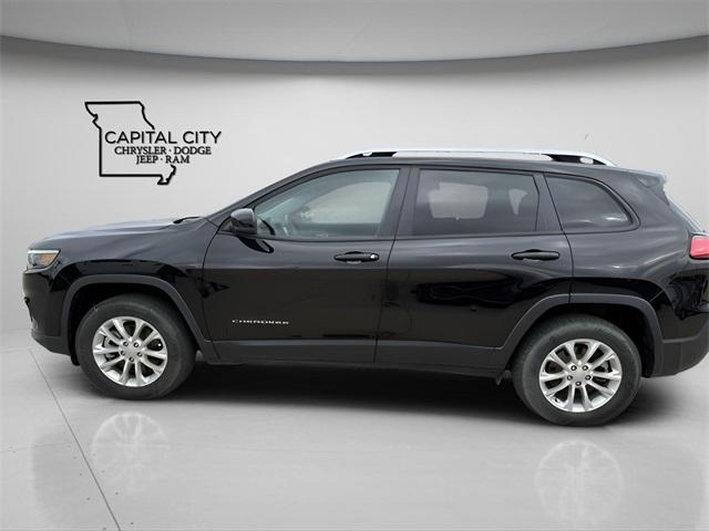 used 2021 Jeep Cherokee car, priced at $15,656