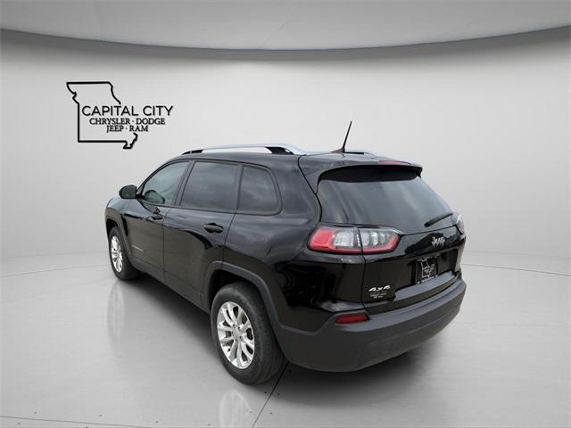 used 2021 Jeep Cherokee car, priced at $15,656