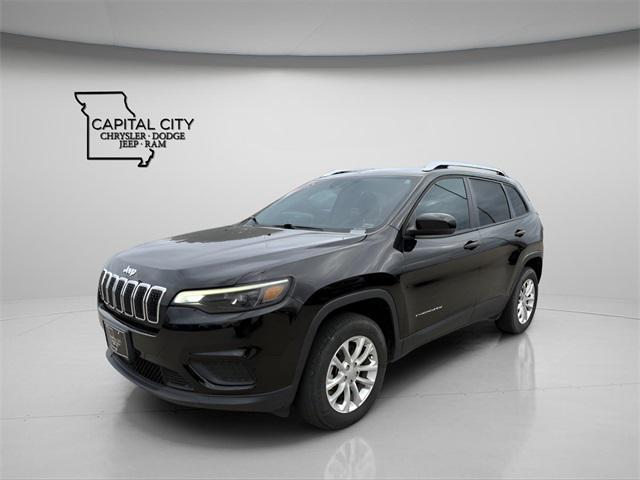 used 2021 Jeep Cherokee car, priced at $15,656
