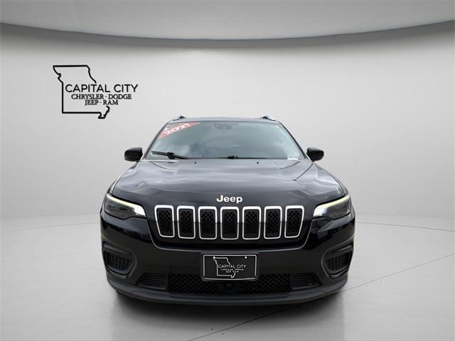used 2021 Jeep Cherokee car, priced at $15,656