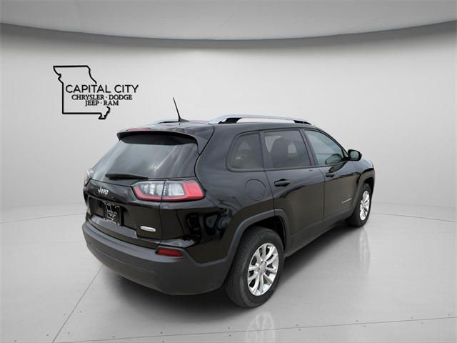 used 2021 Jeep Cherokee car, priced at $15,656