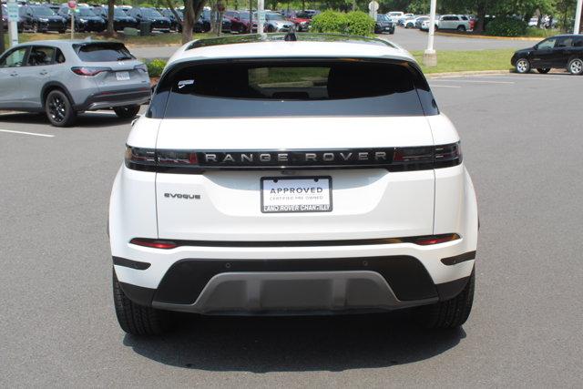 used 2025 Land Rover Range Rover Evoque car, priced at $45,500