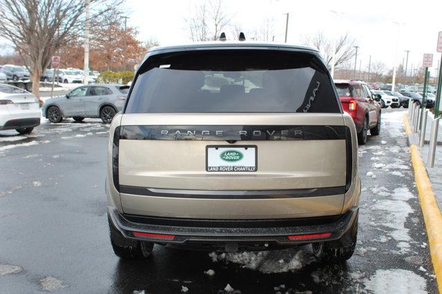 new 2025 Land Rover Range Rover car, priced at $125,435