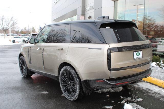 new 2025 Land Rover Range Rover car, priced at $125,435