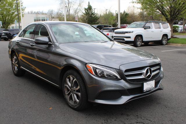 used 2017 Mercedes-Benz C-Class car, priced at $18,971