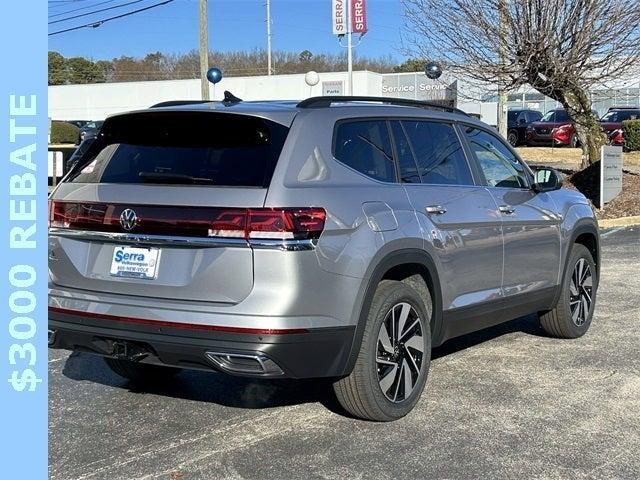 new 2024 Volkswagen Atlas car, priced at $39,990