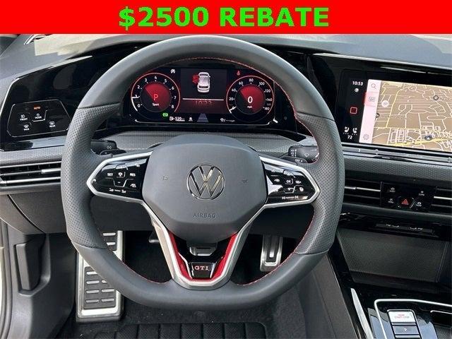 new 2024 Volkswagen Golf GTI car, priced at $35,496