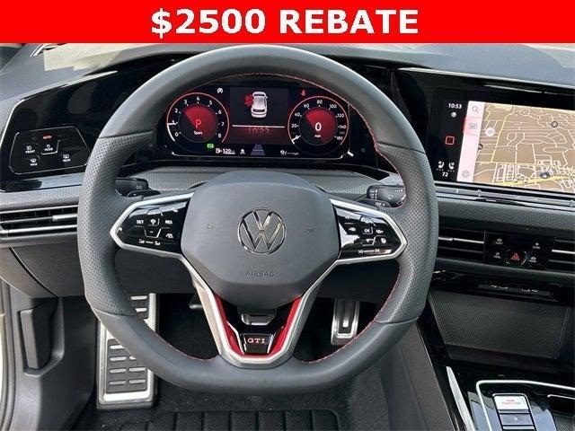 new 2024 Volkswagen Golf GTI car, priced at $35,496