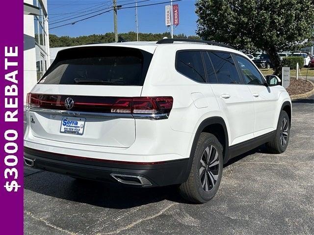 new 2024 Volkswagen Atlas car, priced at $35,459