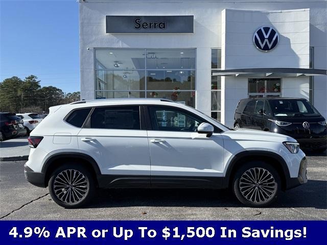 new 2025 Volkswagen Taos car, priced at $29,020