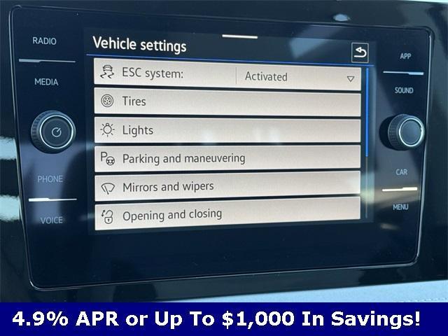 new 2025 Volkswagen Taos car, priced at $29,020