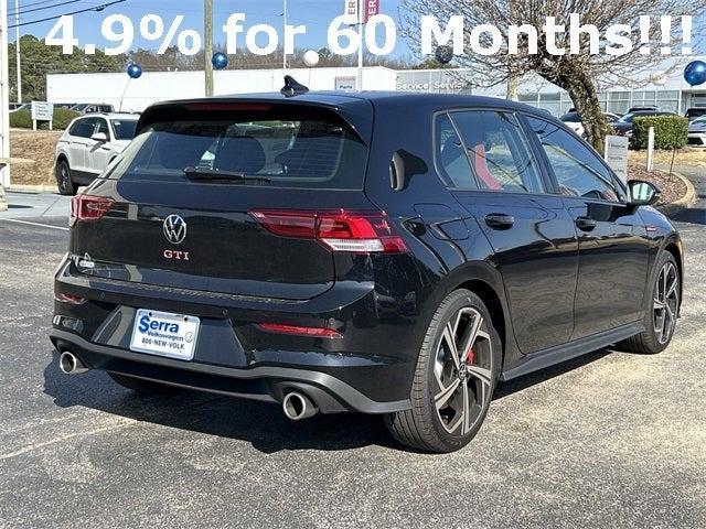 new 2024 Volkswagen Golf GTI car, priced at $36,676