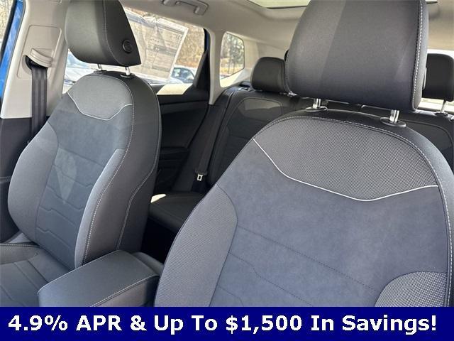 new 2025 Volkswagen Taos car, priced at $32,021