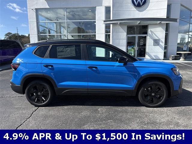 new 2025 Volkswagen Taos car, priced at $32,021