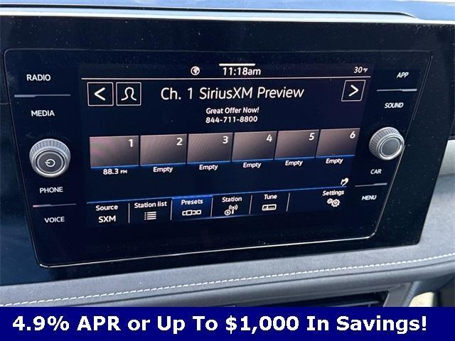 new 2025 Volkswagen Taos car, priced at $32,021