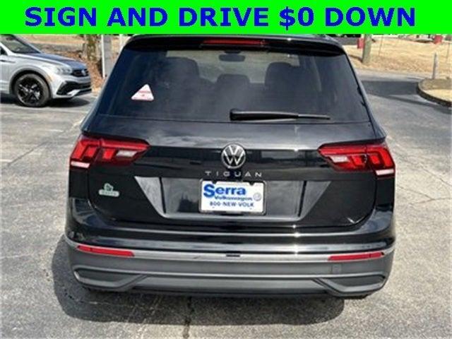 new 2024 Volkswagen Tiguan car, priced at $26,504