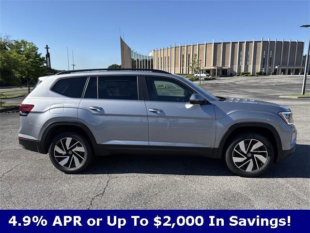 new 2025 Volkswagen Atlas car, priced at $41,699