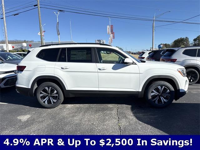 new 2025 Volkswagen Atlas car, priced at $38,997