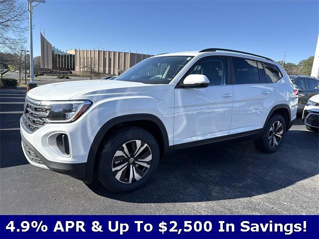new 2025 Volkswagen Atlas car, priced at $38,997