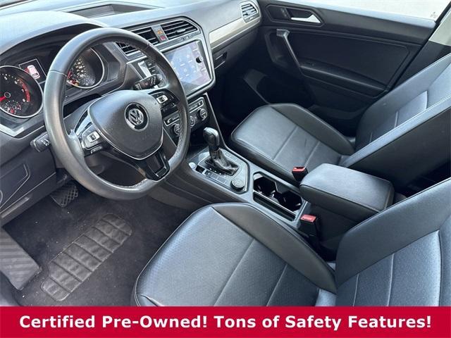 used 2021 Volkswagen Tiguan car, priced at $19,599