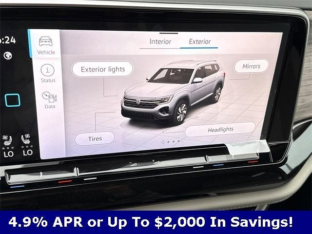 new 2025 Volkswagen Atlas car, priced at $50,748