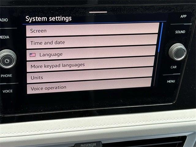 new 2025 Volkswagen Taos car, priced at $29,285