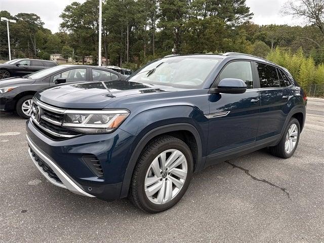 used 2021 Volkswagen Atlas Cross Sport car, priced at $21,998
