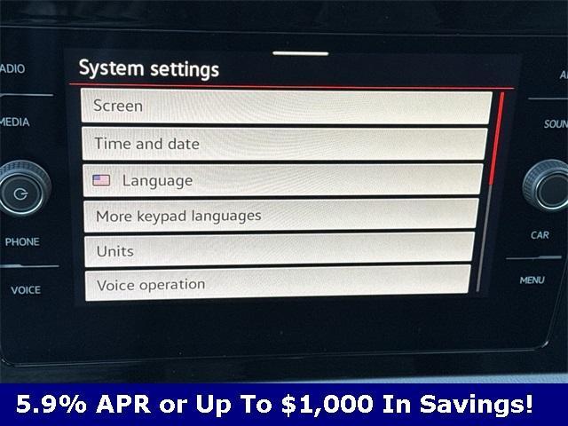 new 2025 Volkswagen Jetta GLI car, priced at $34,921
