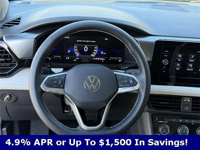 new 2025 Volkswagen Taos car, priced at $24,420