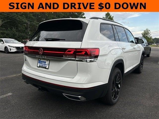 new 2024 Volkswagen Atlas car, priced at $38,500